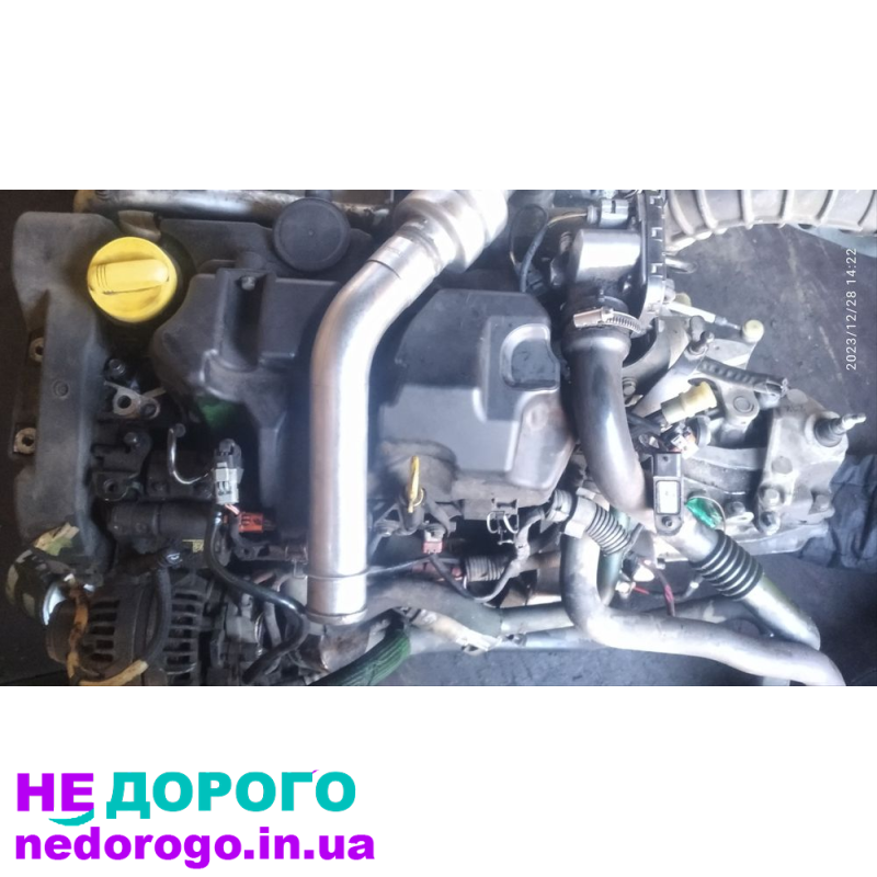 Двигун мотор Renault 1.5 dci, K9K, 2001, 1.5 л, дизель.