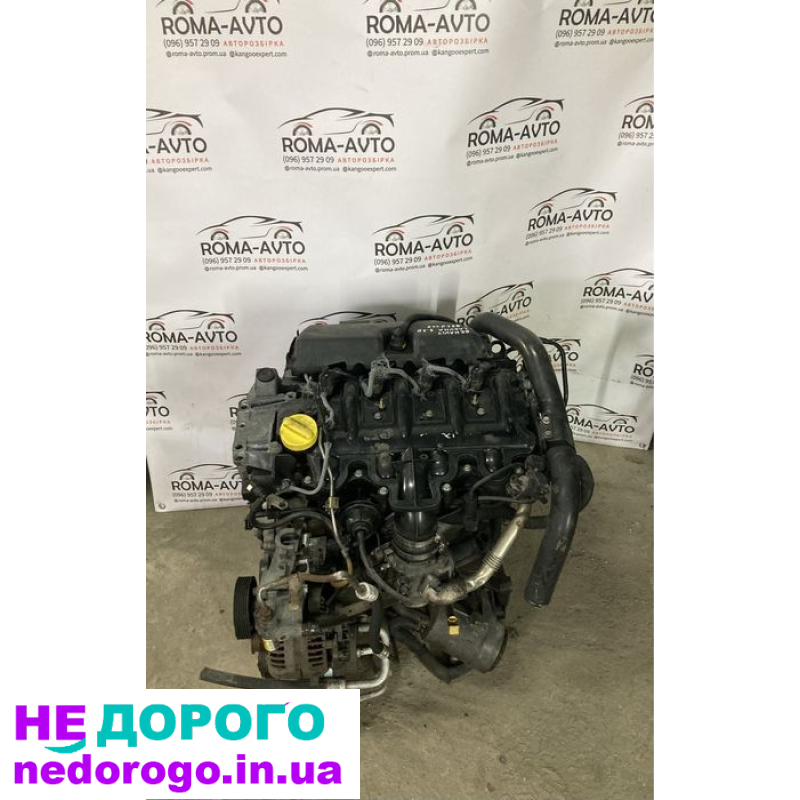 Двигун Renault 2.2 dci 223тис км, G9T 702/722, ідеальний стан, об'єм 2.2 л, дизель.