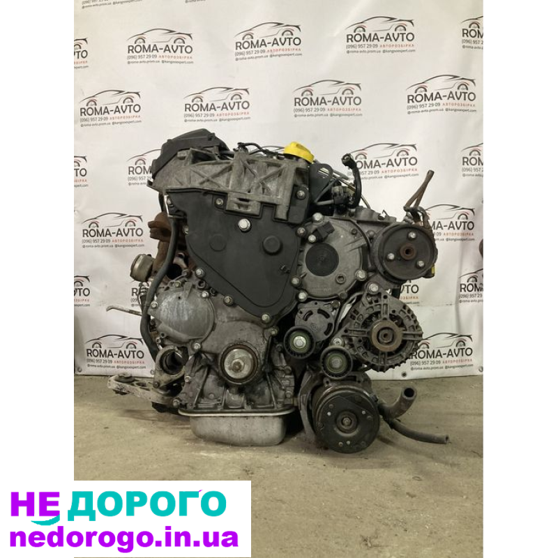Двигун Renault 2.2 dci 223тис км, G9T 702/722, ідеальний стан, об'єм 2.2 л, дизель.