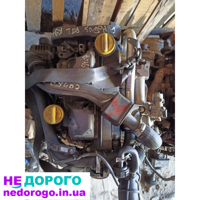 Двигун Renault K9K768, 1.5dci, для Clio III/Megane II/Scenic II, 2005-2010 рр.