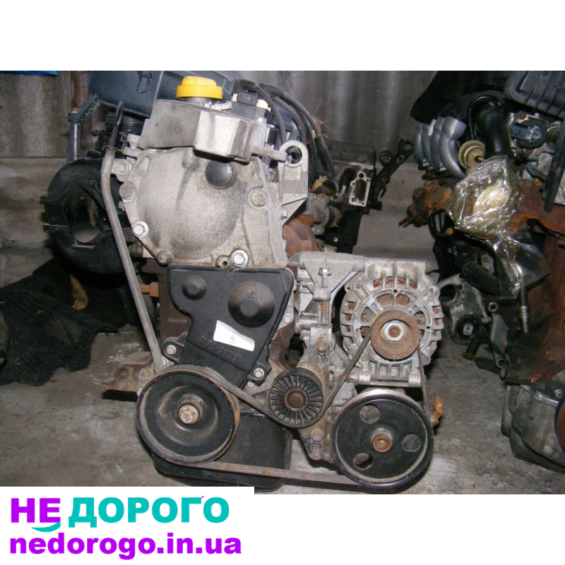 Двигун Renault Dacia 1.4 8кл E7J 626 702, 1.4ben 8кл K7J 700 710, об'єм 1.4 л, бензин, виробництво Україна.