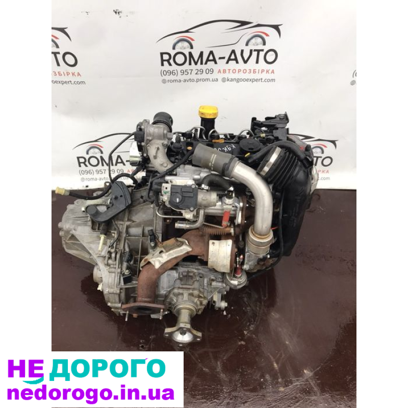 Двигун Renault Dacia K9KJ898 K9KN837 1.5 dci Simens євро 5, 2015, 1.5 л, дизель.