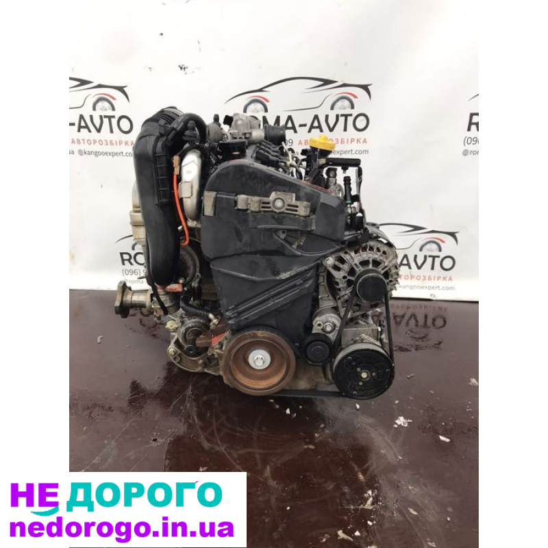 Двигун Renault Dacia K9KJ898 K9KN837 1.5 dci Simens євро 5, 2015, 1.5 л, дизель.