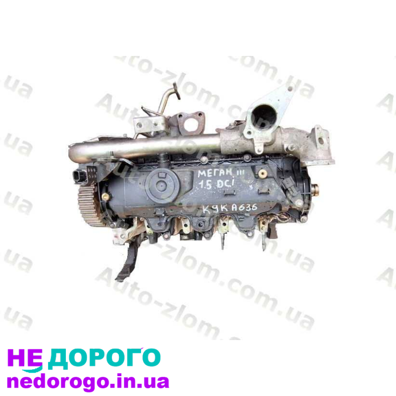 Двигун Renault Megane III, Scenic III, 1.5dci, K9KA636, 2010 рік, 1.5 л, дизель.