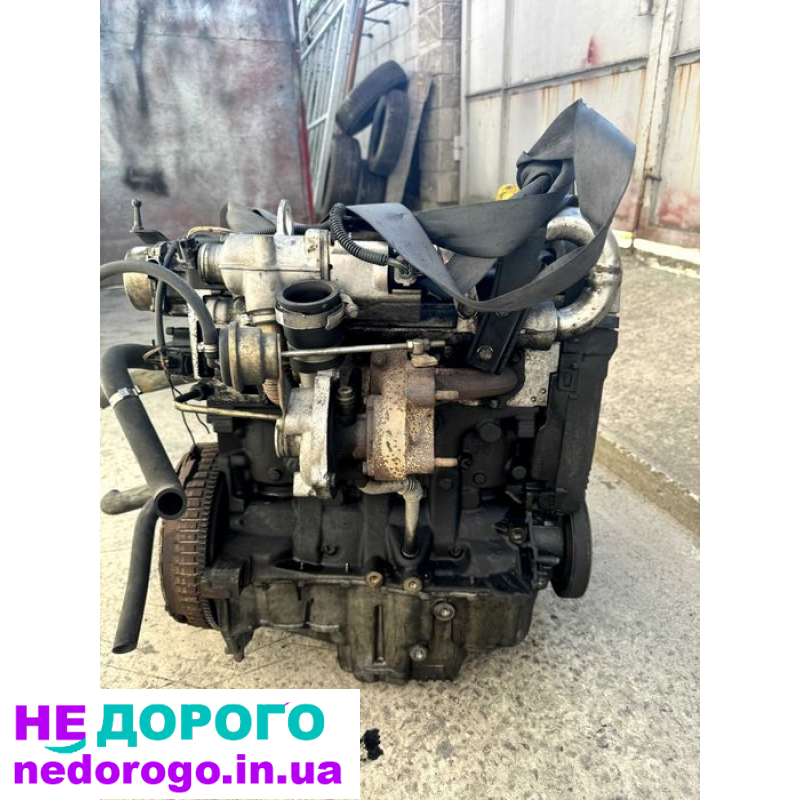 Двигун Renault 1.5 DCI K9K Delphi Євро 3, стартер ззаду, 2005, 1.5 л, дизель.