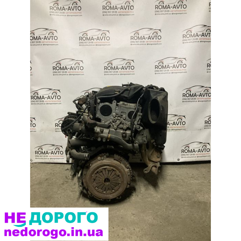 Двигун Renault K4M 1.6 16v для Scenic 2 та Megan 2, випущений в Україні.