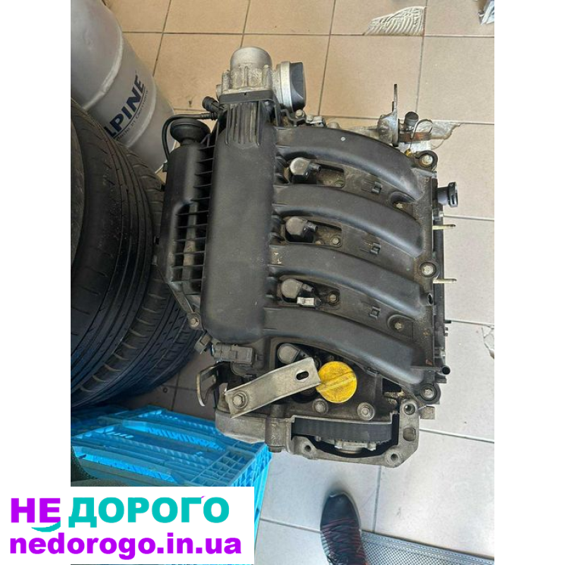 Двигун Renault F4K 2.0 бензин, Scenic/Grand Scenic/Megane, 2000 рік, українська версія.