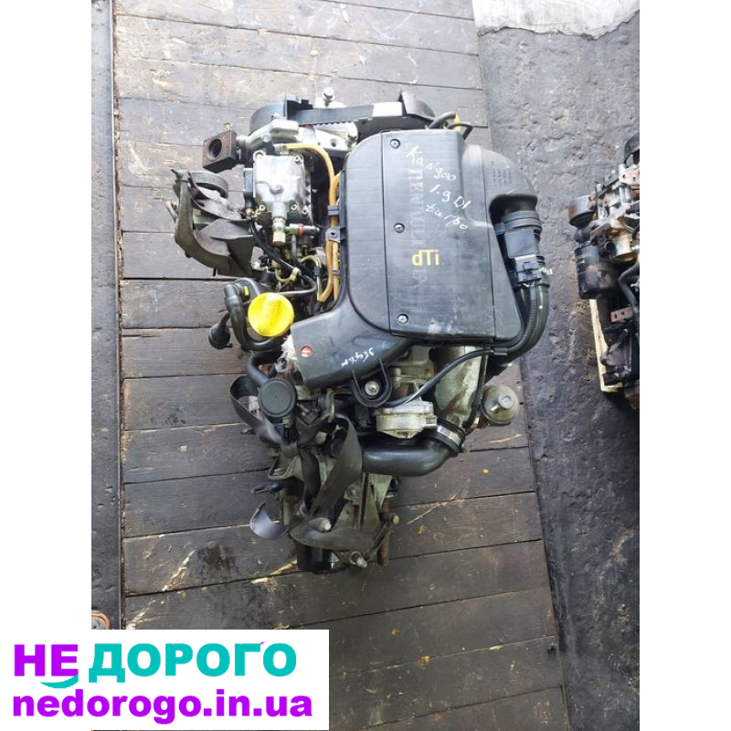 Двигун мотор Renault Kangoo 1.9F8T, 1997 рік, 1.9 л, дизель.