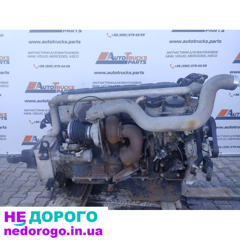 Двигун MAN D2066 EURO 5, TGX TGS TGA, об'єм 12,4 л, дизель.