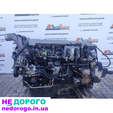 Двигун MAN D2066 EURO 5, TGX TGS TGA, об'єм 12,4 л, дизель.