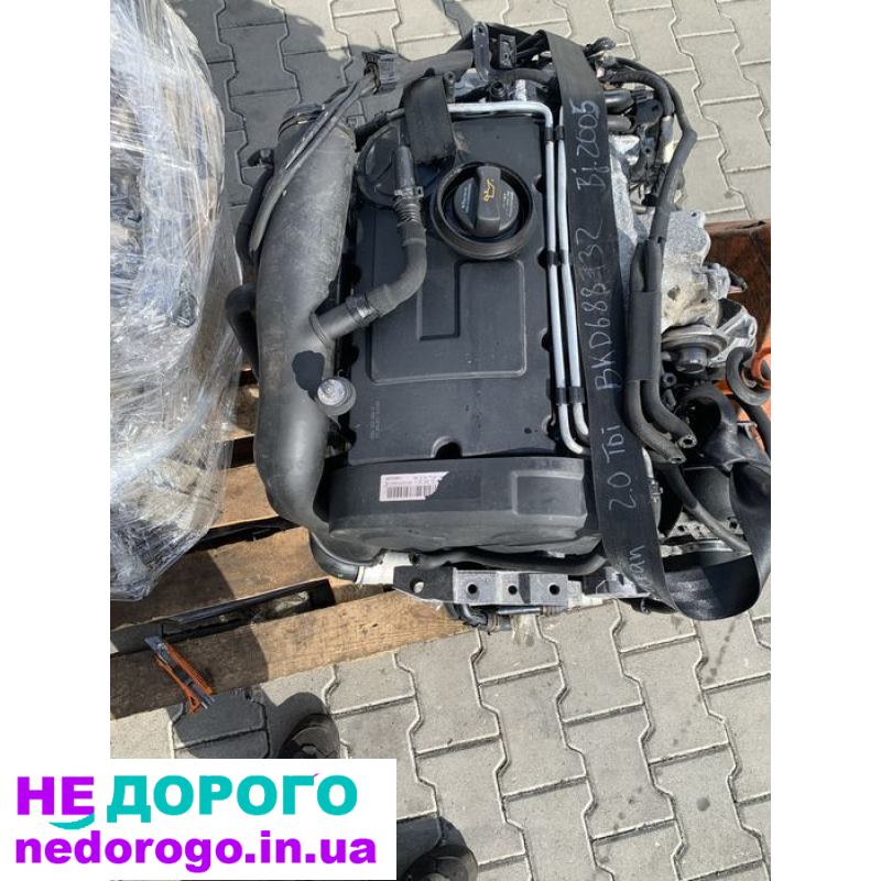 Двигун Skoda A5 VW B6 VW Touran 2.0 BKD 2004 2.0 л дизель.