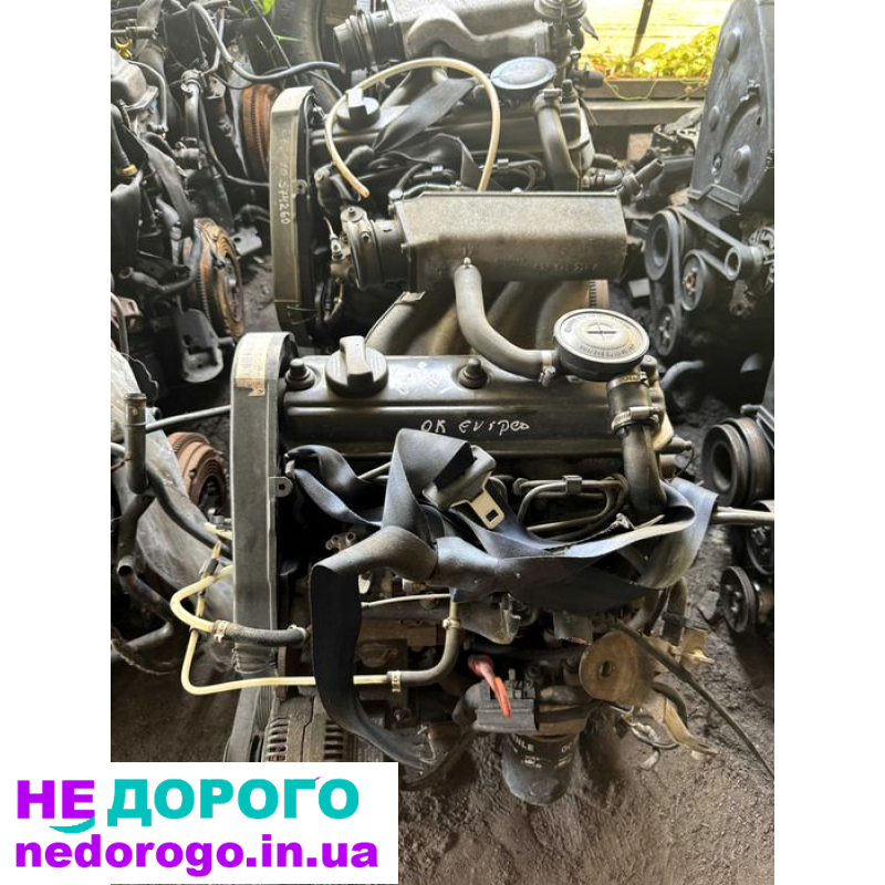 Двигун Volkswagen VW 1.9D 1Y AEY, Audi Seat Skoda, 1990, 1.9 л дизель.