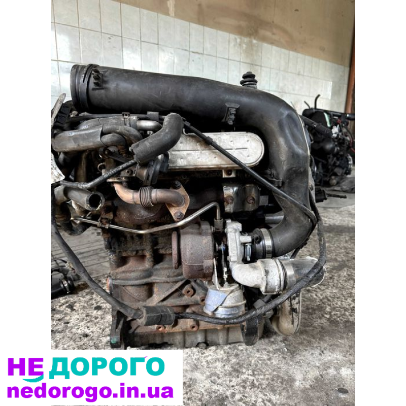 Двигун мотор Volkswagen VW 2.0 TDI BKD 140к.с 2004 2.0л дизель Audi Seat Skoda.