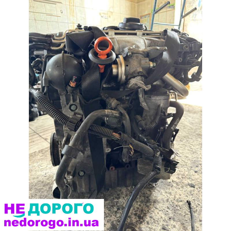 Двигун мотор Volkswagen VW 2.0 TDI BKD 140к.с 2004 2.0л дизель Audi Seat Skoda.