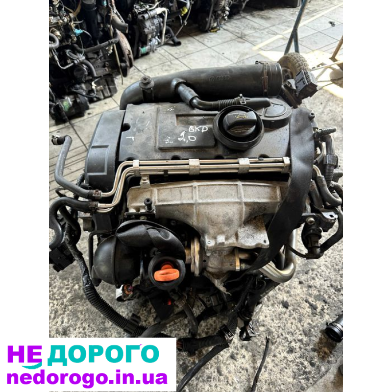 Двигун мотор Volkswagen VW 2.0 TDI BKD 140к.с 2004 2.0л дизель Audi Seat Skoda.