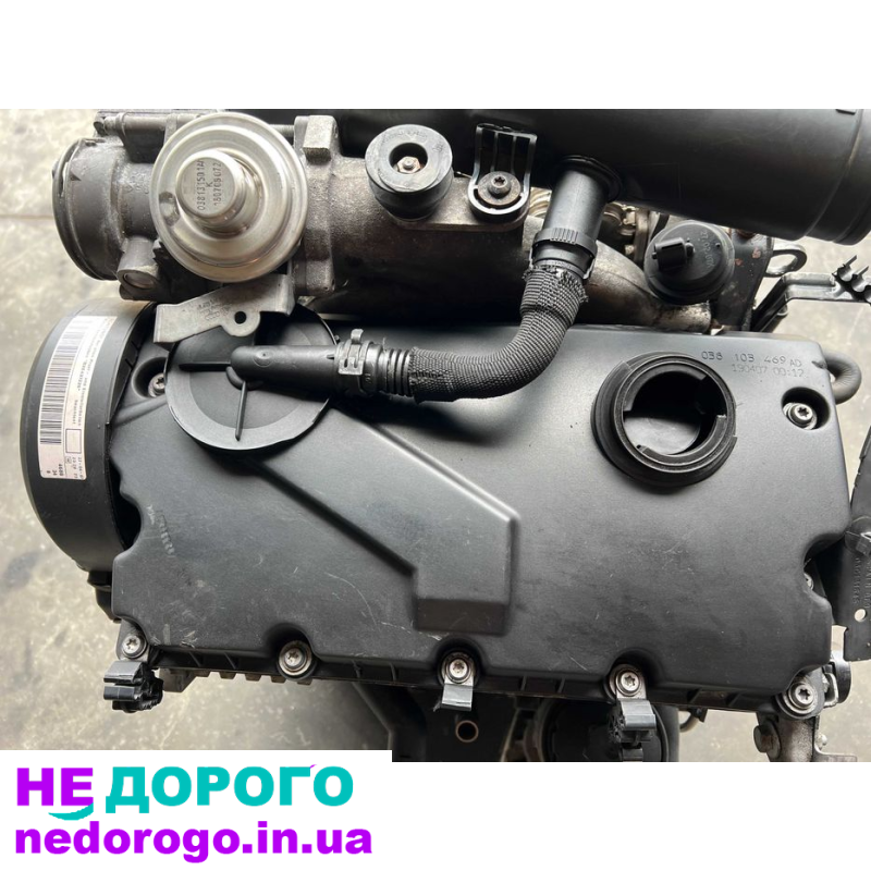 Двигун Volkswagen Passat B6 Golf 5 Caddy Touran Skoda A5 Audi 1.9TDi BXE 2005 1.9 л дизель.
