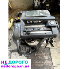 Двигун мотор VW Volkswagen Seat Skoda 1.4 AXP AKQ бензин 75к.с 16 кл. 2001 1.4 л.