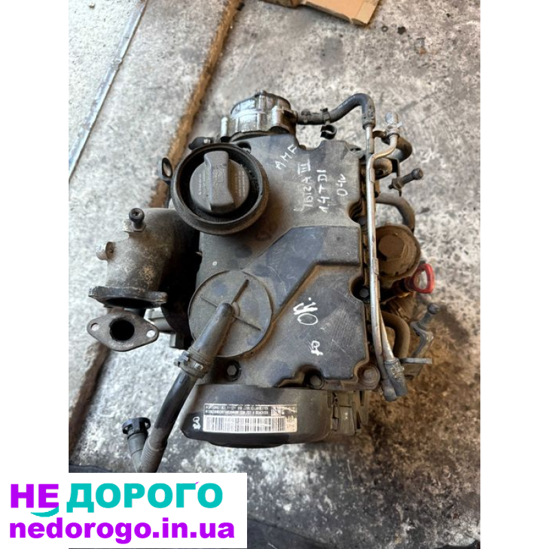 Двигун мотор VW Volkswagen Seat Skoda 1.4 TDI AMF 75л.с Polo Fabia, 2001, 1.4 л, дизель.