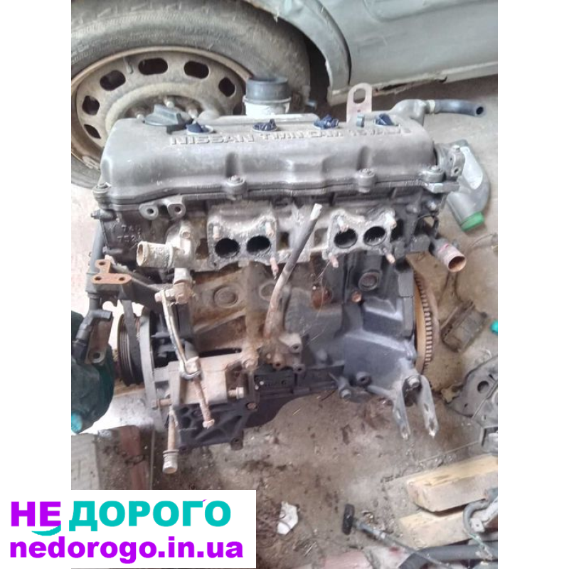 Двигун Nissan Almera 1.4 бензин, GA14DE, 1995 рік, 1.4 л, 4 циліндри, інжектор, 75 к.с.
