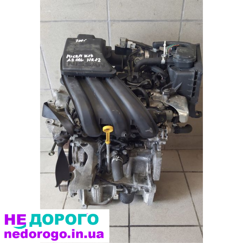 Двигун Nissan Micra K13 1,2б HR12 2010 1,2 л бензин.