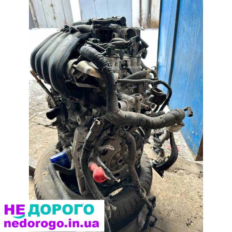Двигун Nissan Versa 12-19 usa HR16DE 1.6, 86 тис. миль, бензиновий.