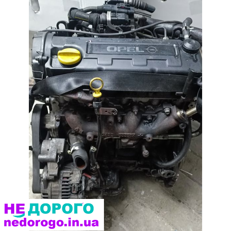 Двигун Opel Y17DT 1,7 DTI для Astra, Corsa, Meriva, Comdo. 2000 рік випуску, дизель, об'єм 1,7 л.