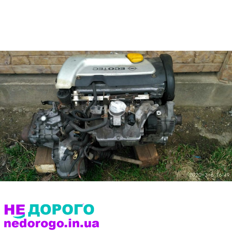 Двигун Opel Astra 1.4 16 клапанів, 2008 рік, 1.4 л, бензин.