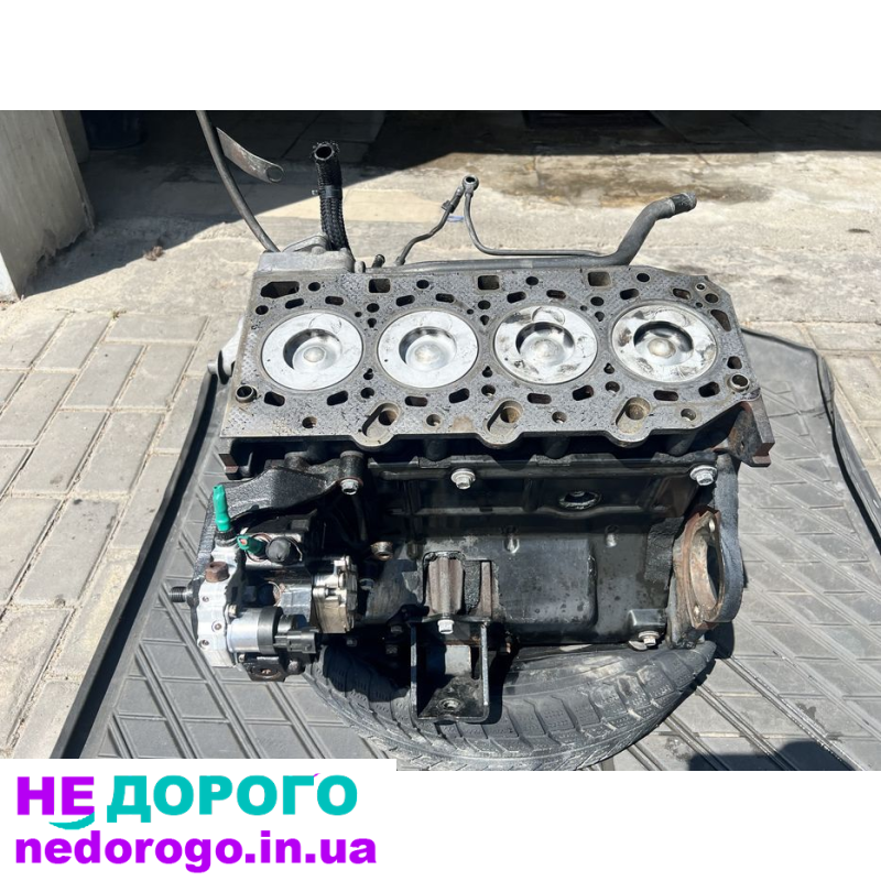 Блок циліндрів, D4CB, 2002, 2.5 л, дизель. Головка блоку циліндрів, Kia Sorento, 103 кВт, 2002, 2.5 л, дизель. Колінвал, Kia Sorento, 2002, 2.5 л, дизель. Гідрокомпенсатор, Kia Sorento, 2002, 2.5 л, дизель. Турбокомпресор, Kia Sorento, 2002, 2.5 л, дизель