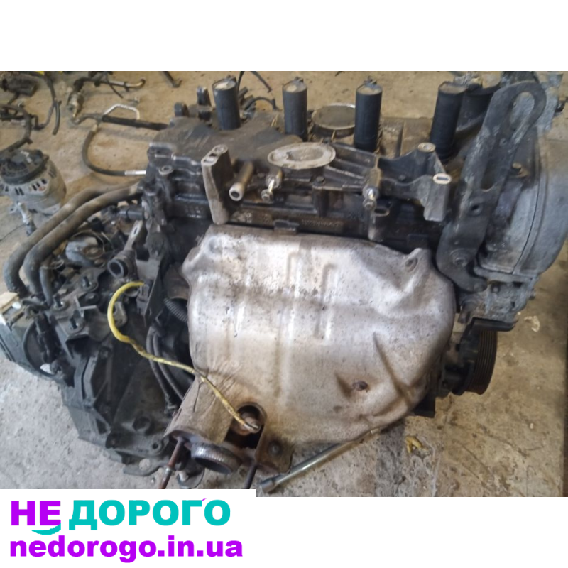 Двигун Renault K4M 603, 1,6 л, бензин, Sandero 2013, 128 тис. км. Megane, Laguna.