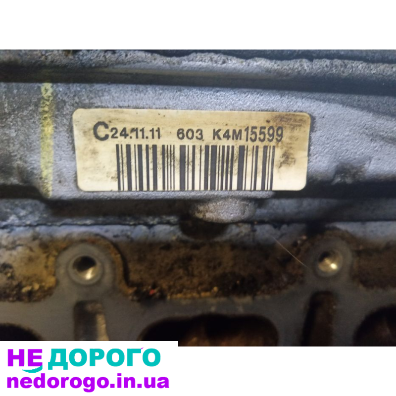 Двигун Renault K4M 603, 1,6 л, бензин, Sandero 2013, 128 тис. км. Megane, Laguna.