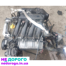 Двигун Renault Clio2 1.4 16v 98>2011, бензин, 1.4 л.