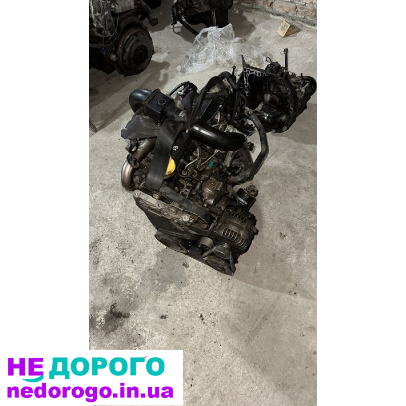 Двигун Renault K9K 1.5 dci для Kangoo, Clio, Megane, Scenic. 2001-2021 рр., дизель, 1.5 л.