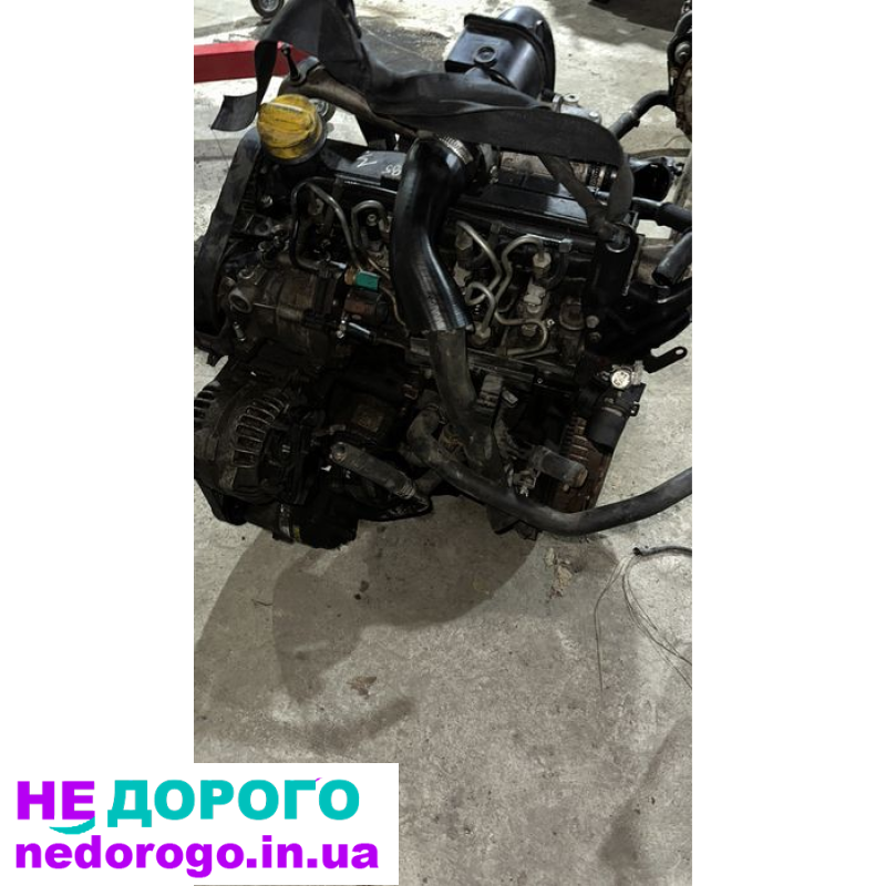 Двигун Renault K9K 1.5 dci для Kangoo, Clio, Megane, Scenic. 2001-2021 рр., дизель, 1.5 л.