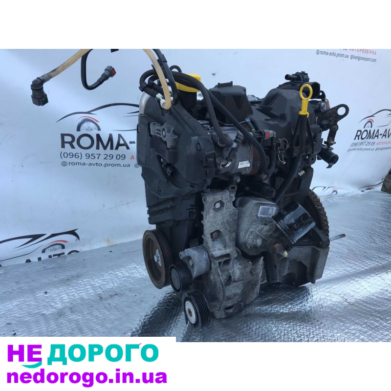 Двигун Renault Kangoo II Megane II Scenic II 1.5dci K9K A800 K9K M768, 2008-2015, 1.5 л, дизель.