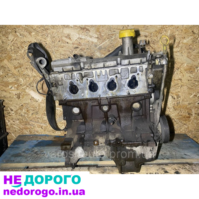 Двигун Renault Logan 1.6 8V 2005-2014 K7M 710, бензин, 1.6 л.
