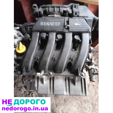 Двигун Renault Scenic K4M, 2003, 1.6 л, бензин.