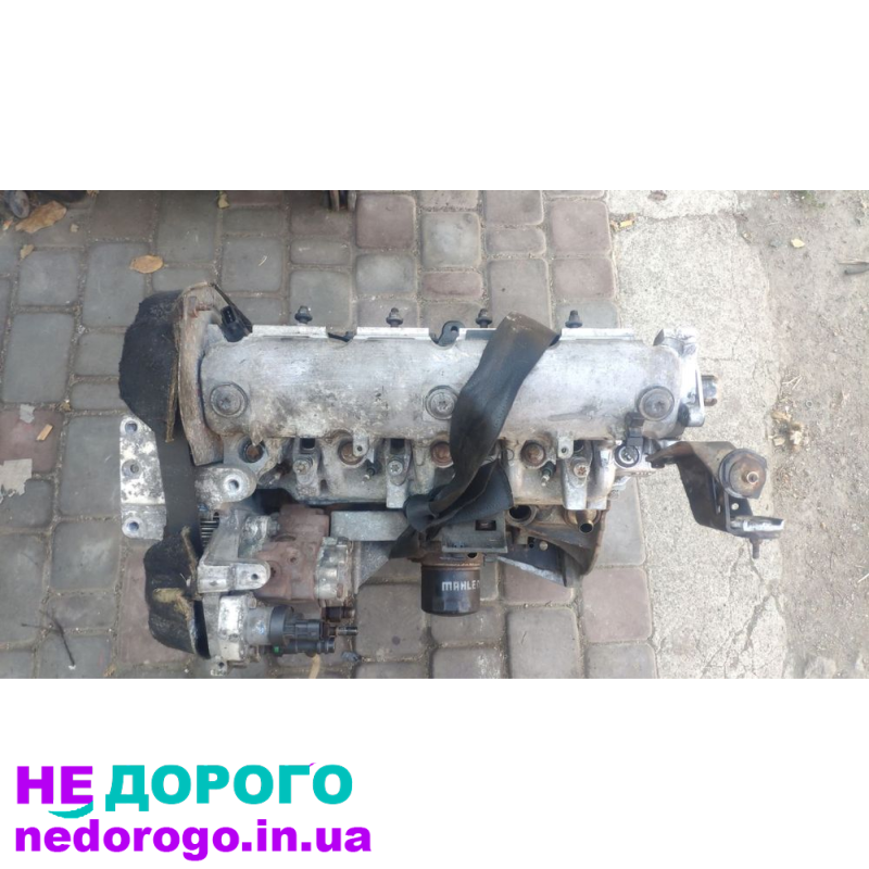 Двигун Renault Trafic, Opel Vivaro, Nissan 1.9dci (01-06) F9Q760, 1.9 л, дизель.