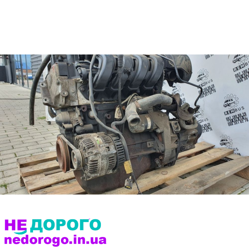 Двигун Renault Twingo 1.2 16 клапанів D4F, 2007 рік, 1.2 л, бензин.