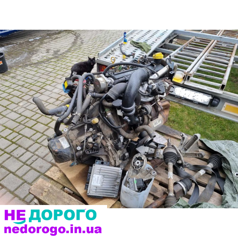 Двигун Renault K9K714, 1.5dCi, використовується в автомобілях Logan, Kangoo, Clio II.