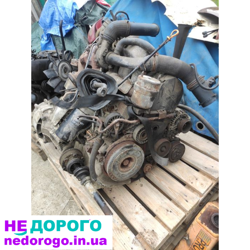 Двигун Volkswagen T4 2.5 tdi 65kw AJT 1995 2.5л дизель.