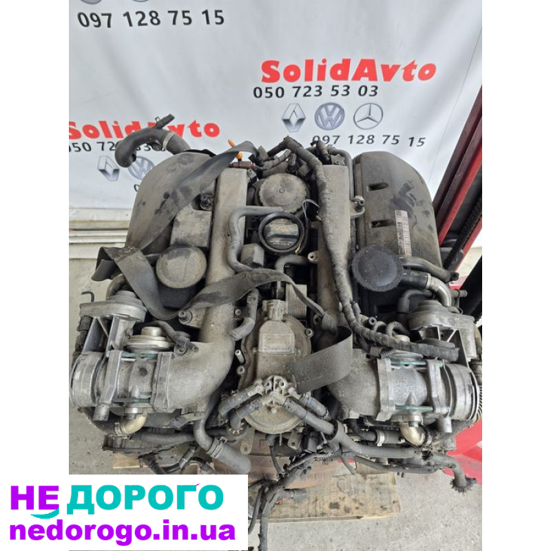 Двигун Volkswagen Touareg Phaeton 5.0 TDI 2002-2010р AYH 5.0 л дизель.