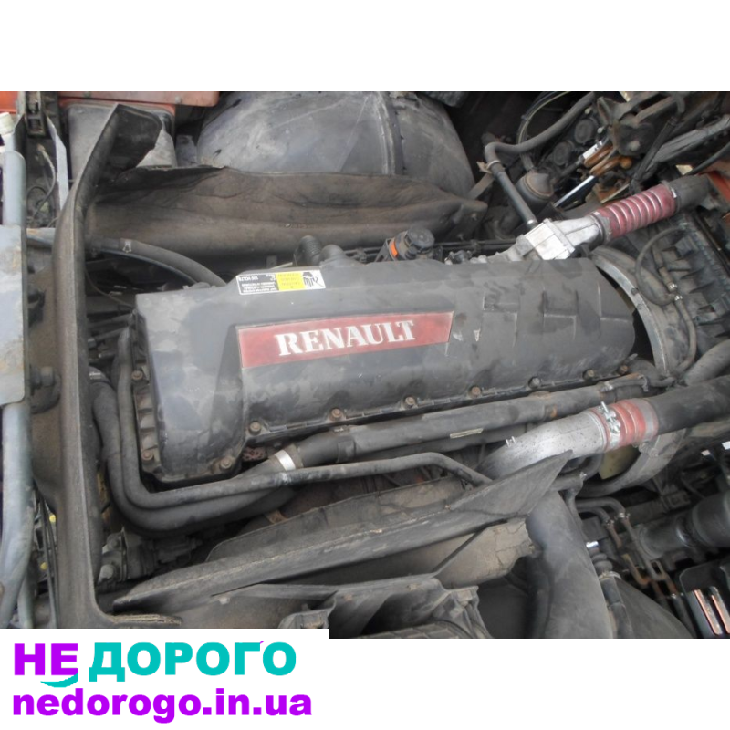 Двигун Euro 5 E5 DXI-13 для Renault Magnum, Volvo, 13 л, дизель. Запчастини укр. Назва, модель, рік, об'єм, паливо.
