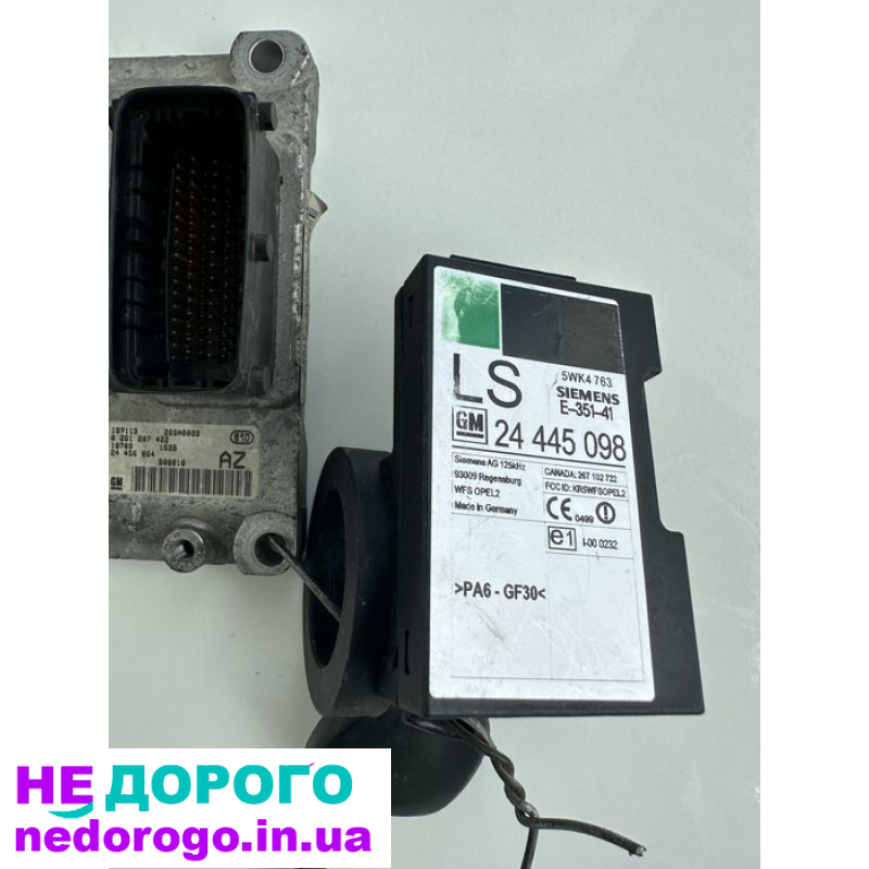 Блок керування двигуном Opel Agila 1.0 Z10XE 0261207422, 2000 рік, 1.0 л, бензин.