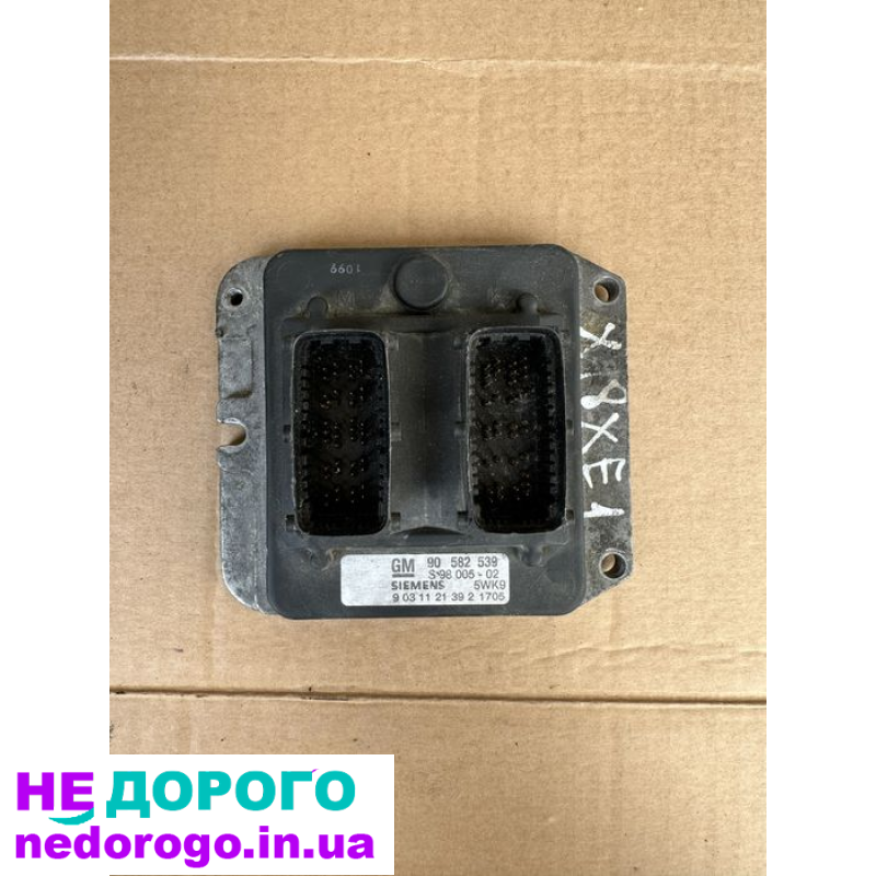 Блок керування Opel Astra G Zafira A 1,8 X18XE1 2000 1,8 л бензин.