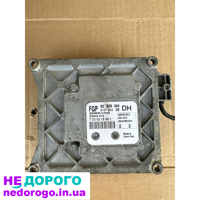 Блок управління Opel Z16XER 2012 1.6 16V бензин.