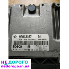 Блок управління двигуном EБУ Шевроле Каптіва 96813187 2.0D, 2019 рік, дизельний двигун 2.0 л.
