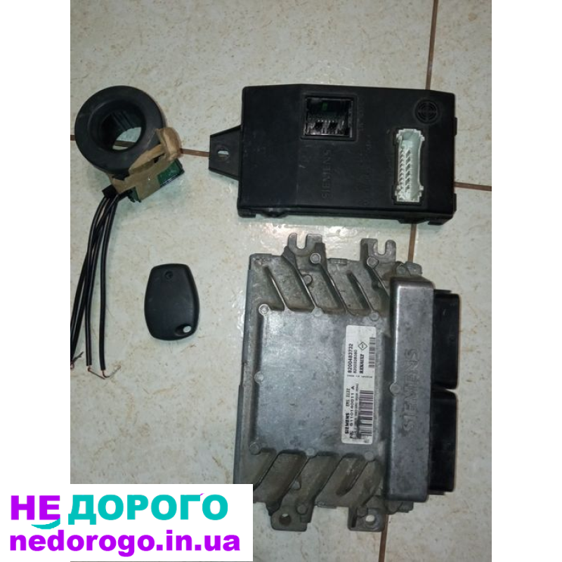 Блок управління двигуном+емобілайзер Dacia Renault, ECU, 2015, 1.6 л, бензин.