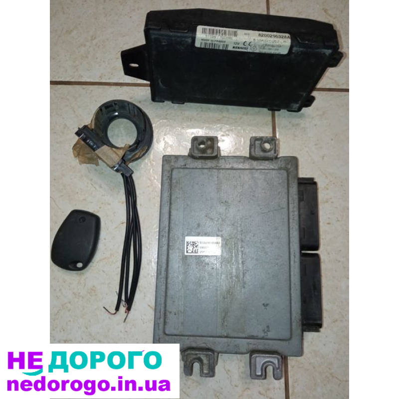 Блок управління двигуном+емобілайзер Dacia Renault, ECU, 2015, 1.6 л, бензин.