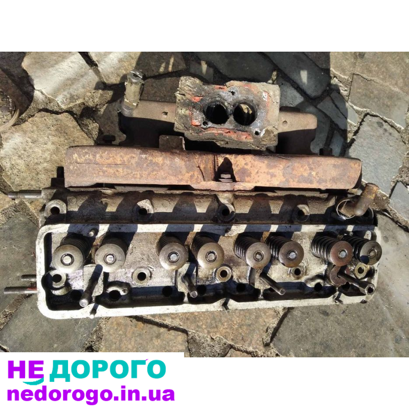 Головка двигуна ГАЗ-21: агрегат, модель, 1956, 2.4 л, бензин.