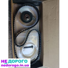 Комплект ГРМ Gates для Chevrolet Aveo 1.5, 2008, 1.5 л, бензин: ремінь ГРМ, ролики, натяжники, шестерні, маркізи.